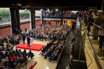 Los socialistas de Telde arropan a un Pedro Sánchez convencido del triunfo de su partido en las Islas/Acfi Press y TA.